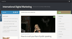 Desktop Screenshot of internationaldigitalmarketing.com